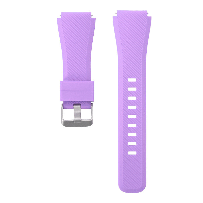 22mm Silicone Sport Strap For Samsung Galaxy Watch 3 45mm/46mm Watch Band