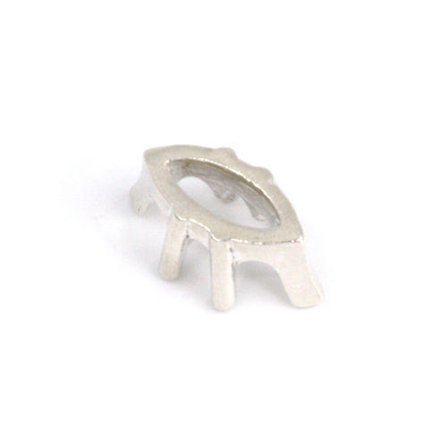 Marquise Six Prong Pre-notched Head Mounting