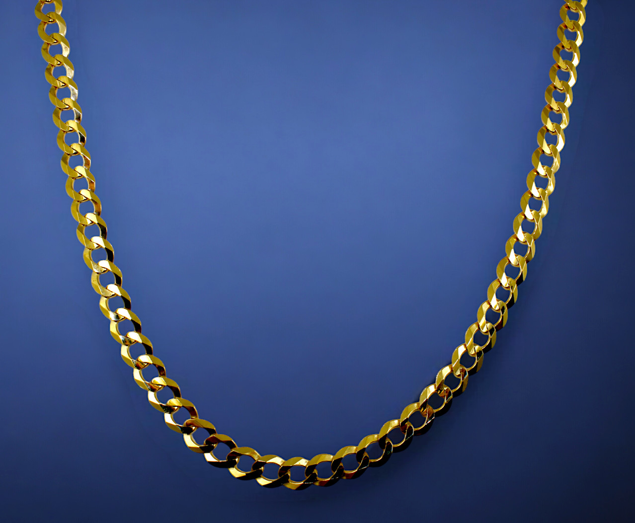 10K Yellow Gold SOLID Curb Cuban Necklace Chain Link Real Gold 2mm-9mm 16″-30″