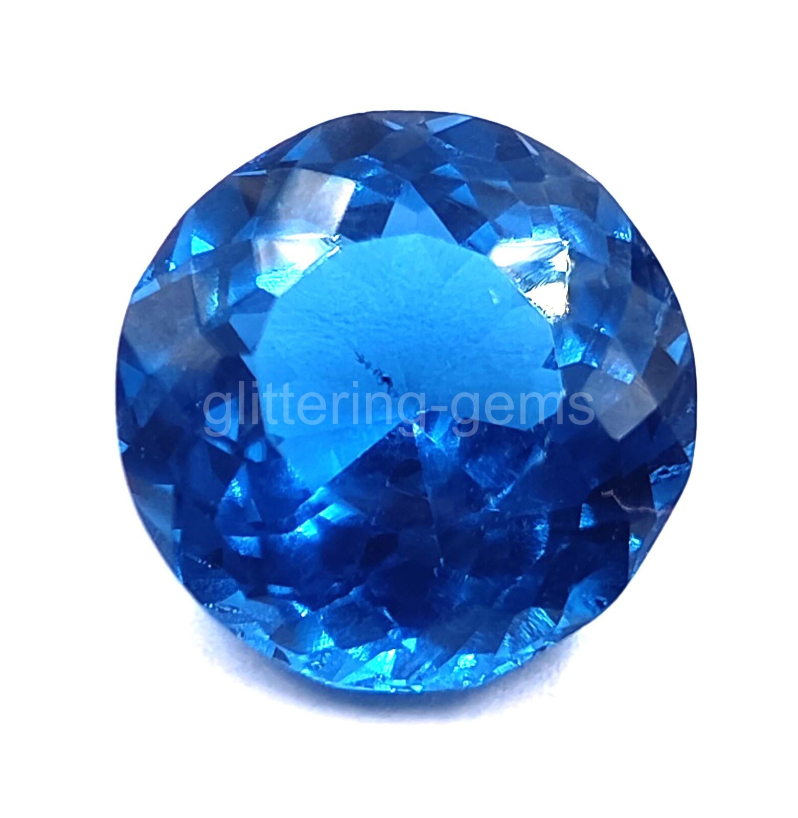 10.00 Ct Natural Blue Tanzanite – Round Cut IGL Certified Loose Gemstone 5DDT