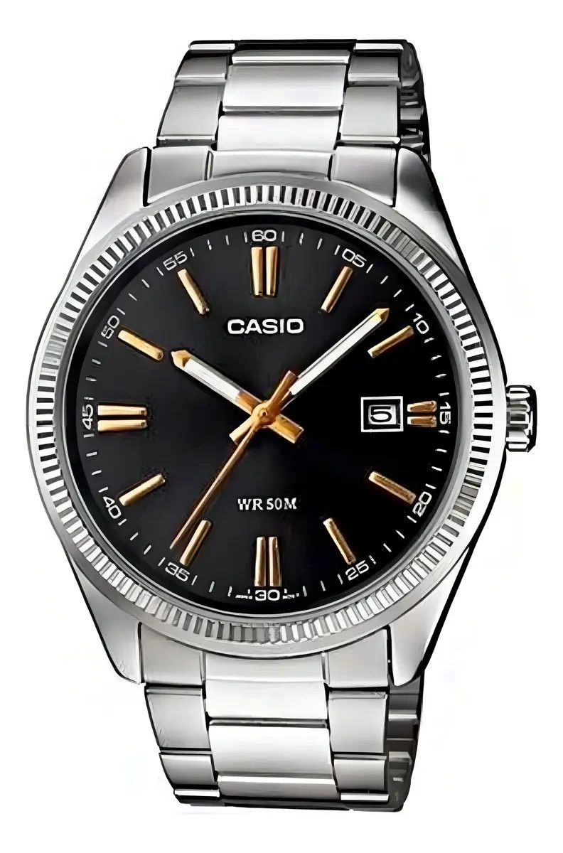 Casio Men’s Quartz Stainless Steel Watch – MTP-1302D-1A2VDF NEW