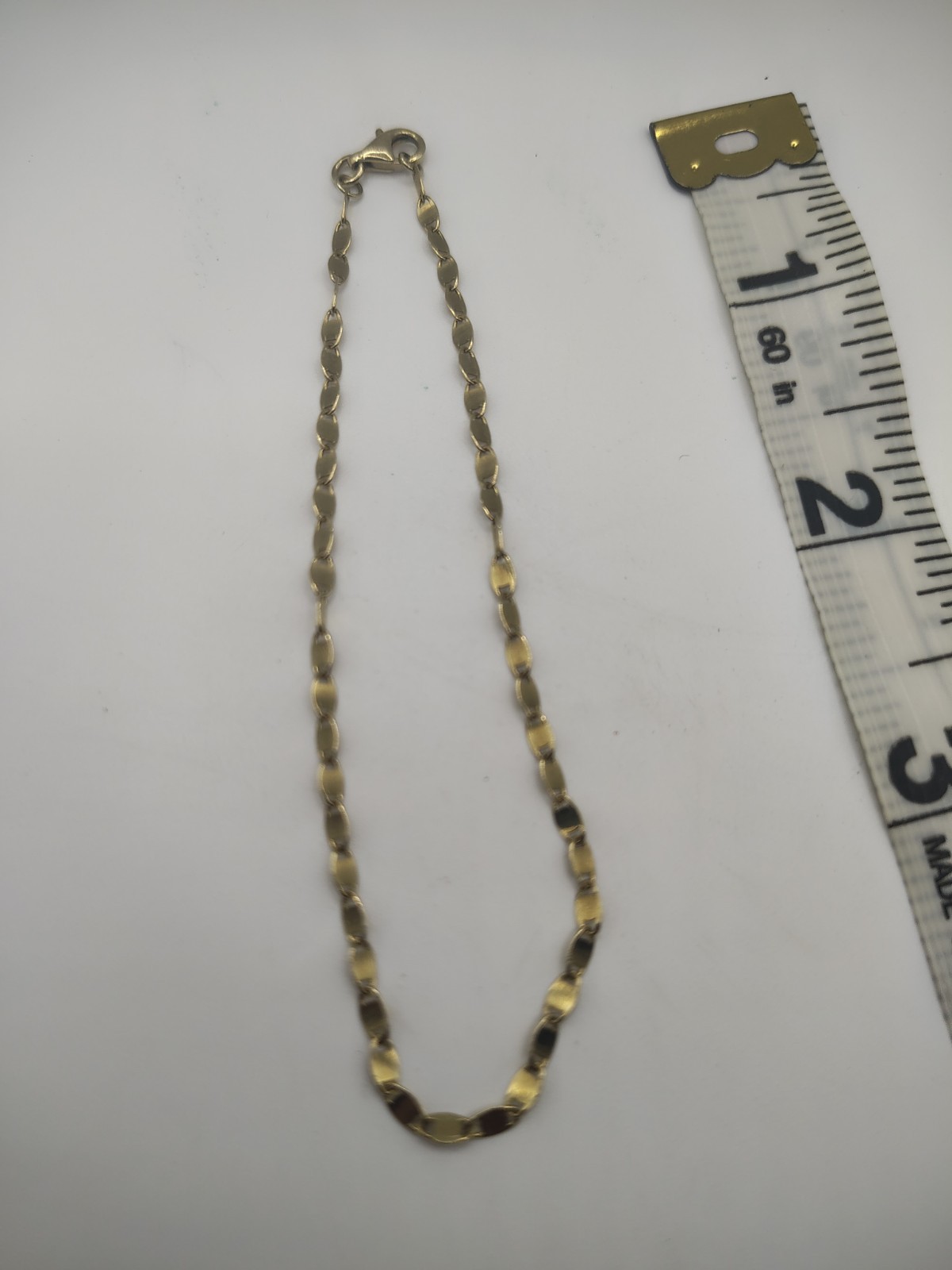 Mejuri 14k Gold Anchor Chain Bracelet
