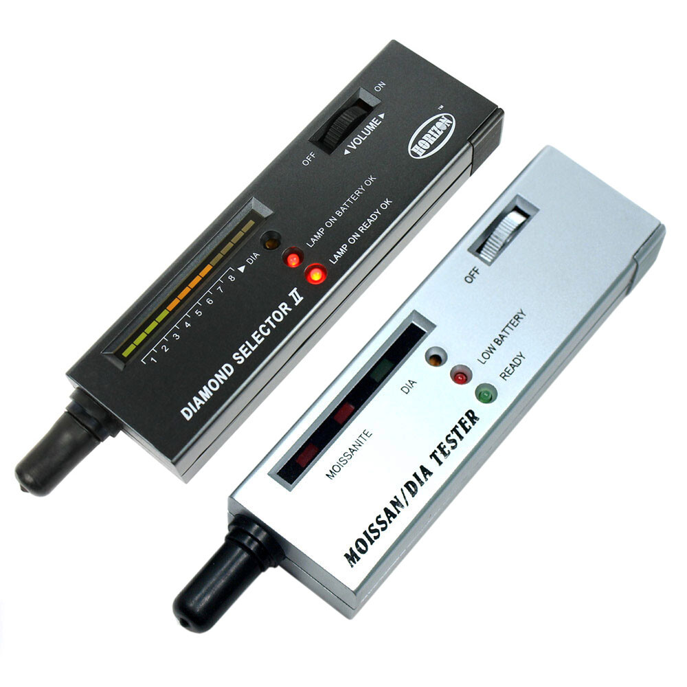 Diamond Selector II Tester & Moissanite Tester Gemstone Jewelry Tool Set w/cases