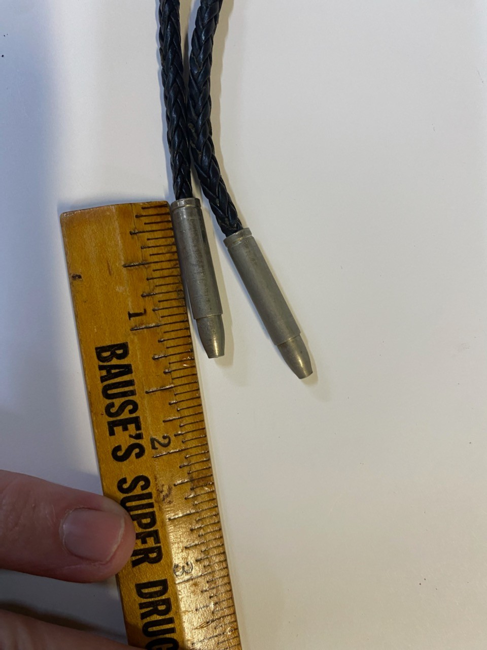 Bolo Tie With Jade and Bennett Style Type Slide Clip