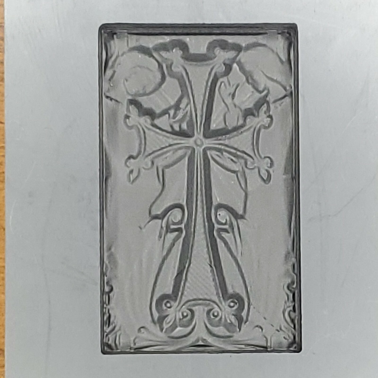 Cross 3D Graphite Ingot Mold Gold Silver Copper Tin Melting Casting Refining