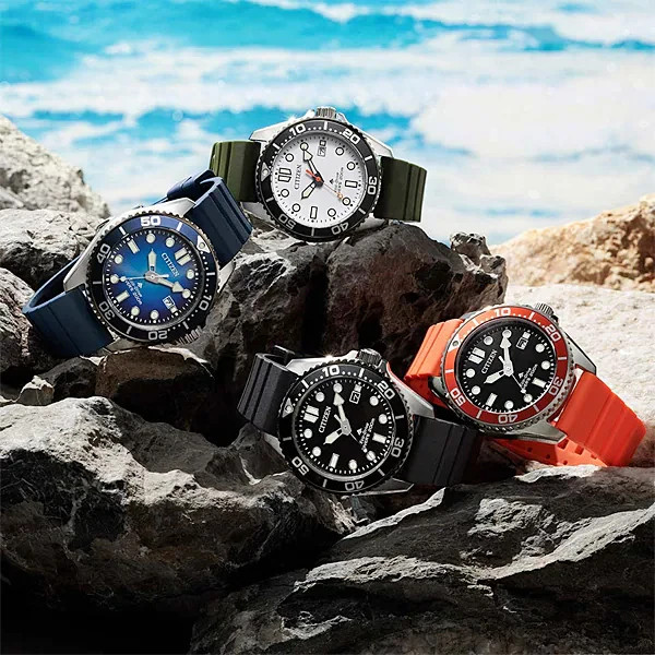 CITIZEN PROMASTER BN0268-01E Eco-Drive Diver 200M Men’s Watch