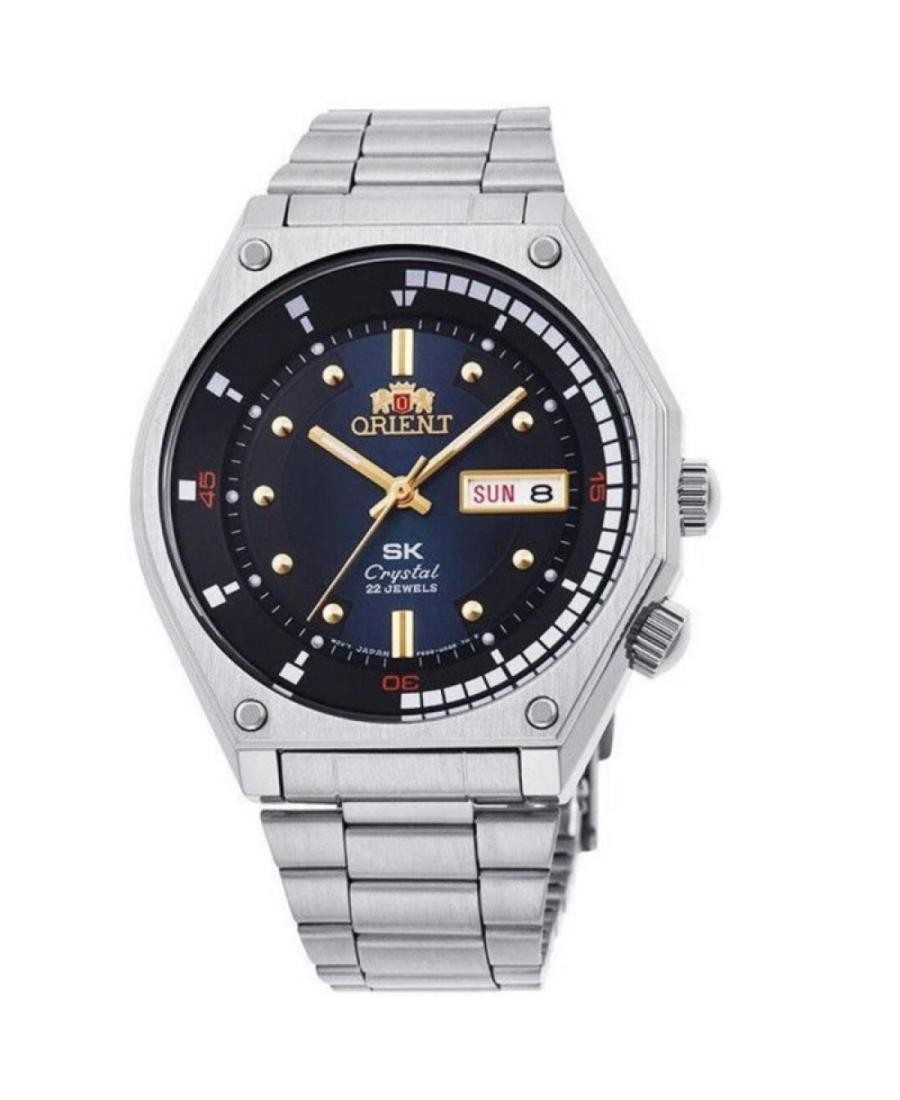ORIENT Men Analog Automatic Casual Watch Classic Dress Blue Dial Waterproof Roun